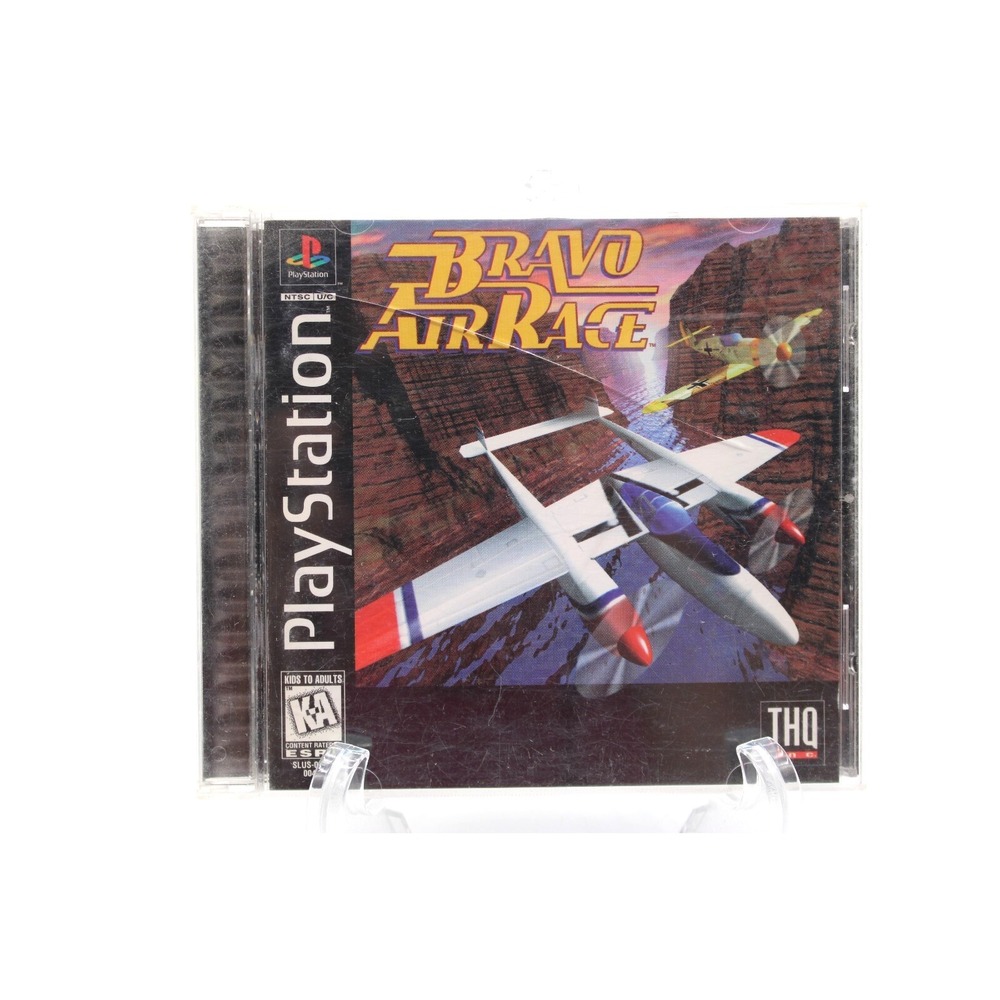 Bravo Air Race Sony PlayStation‎ 1 PS1 1997 CIB with Manual + Reg Card PSX